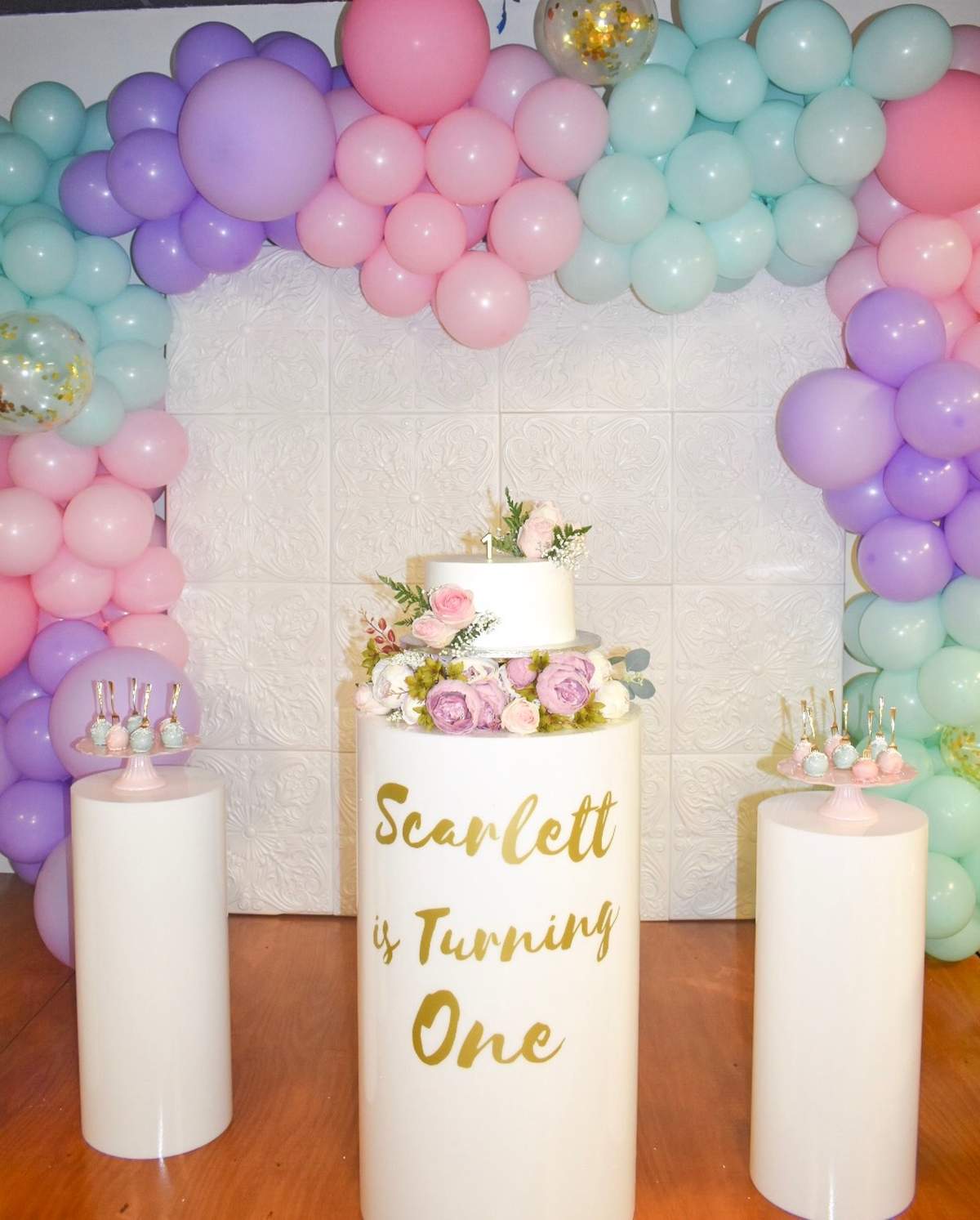 Scarlett’s first birthday  - Pastel Colors/ enchanted forest 