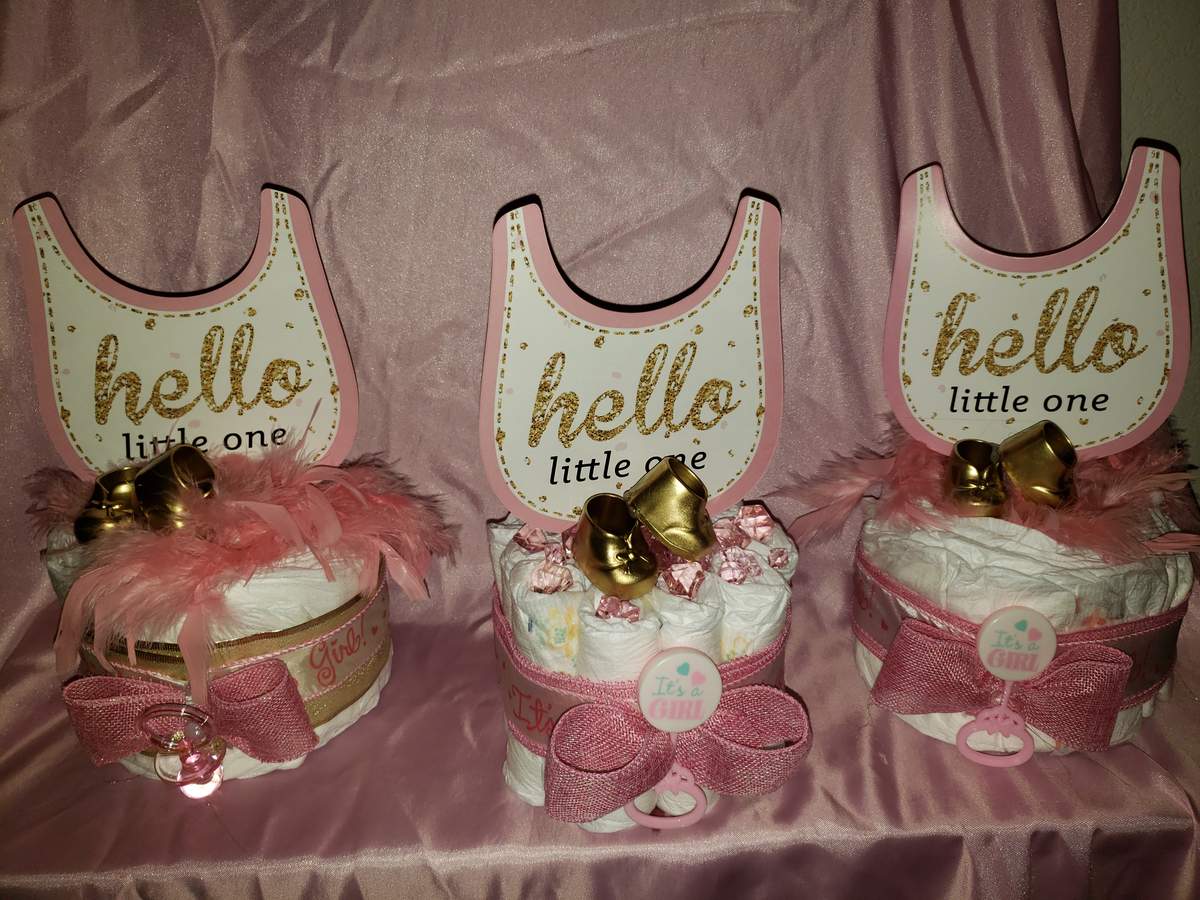 Shades of pink Baby Shower Party Ideas Photo 2 of 5 Catch My Party