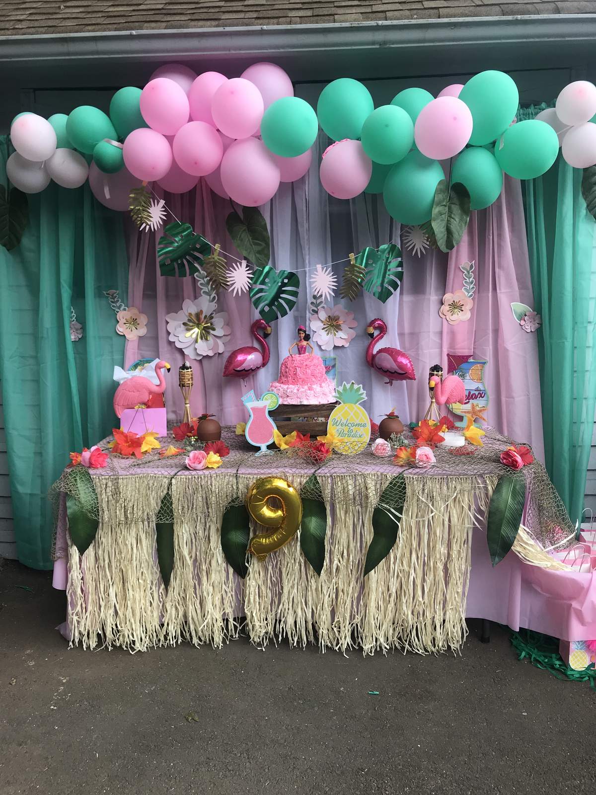 Sophia’s Flamingo Birthday Party - Tropical