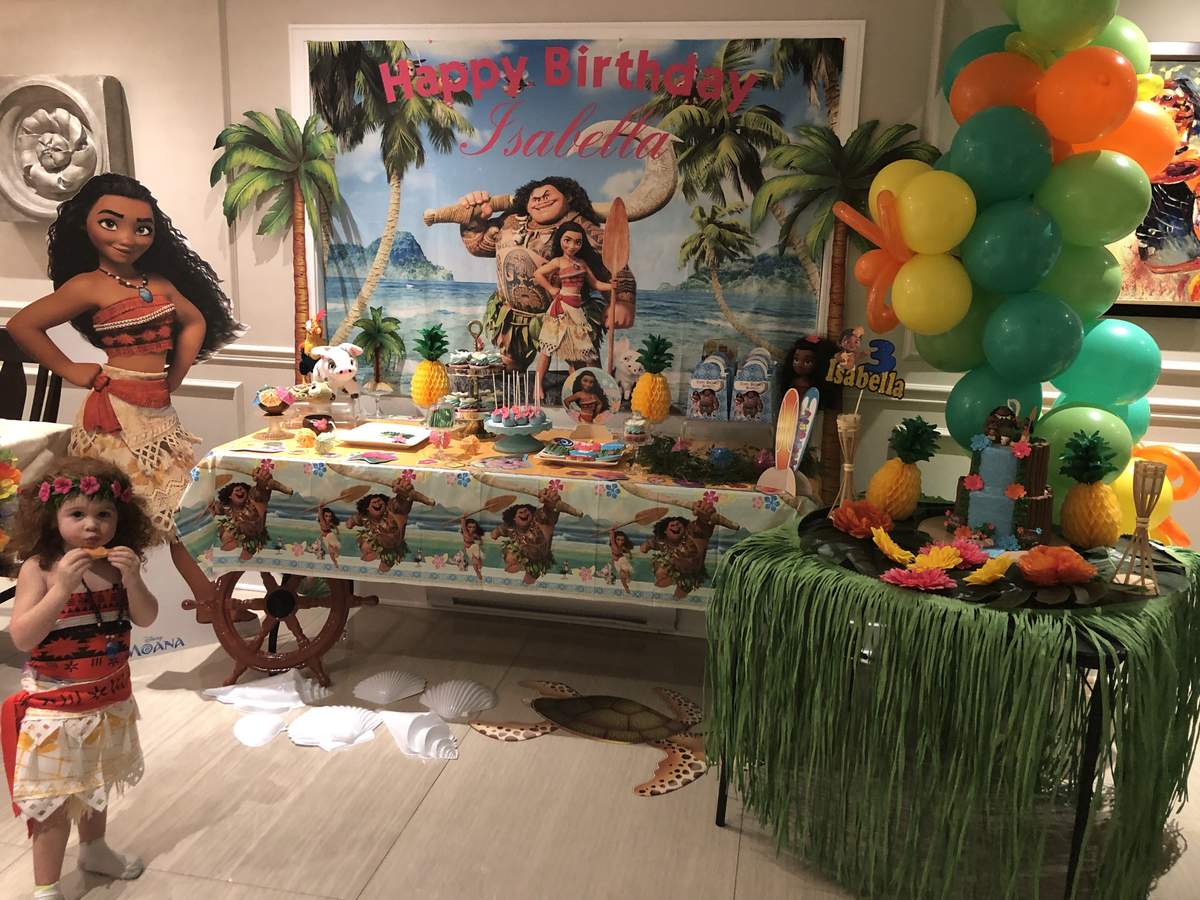Wonderful Moana Birthday Party - Moana
