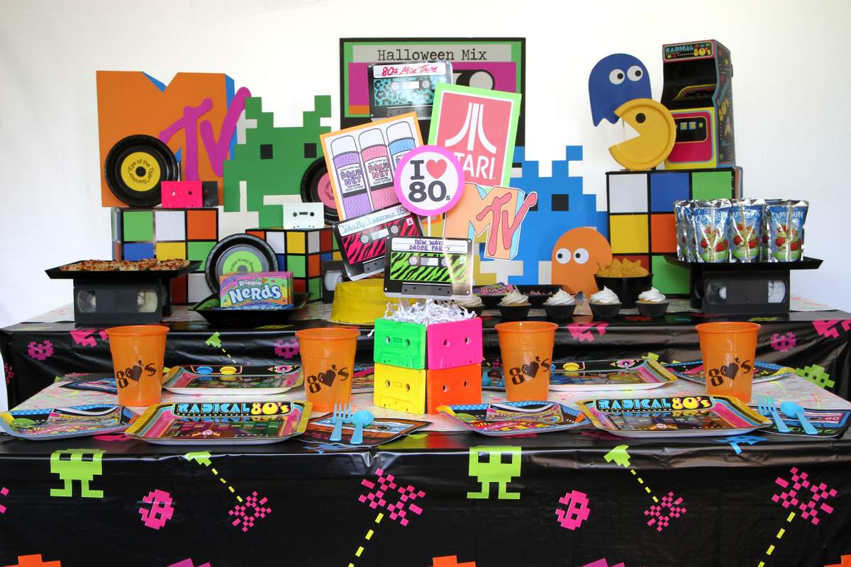 1980's Halloween Party Ideas | Photo 6 of 20 | Catch My Party