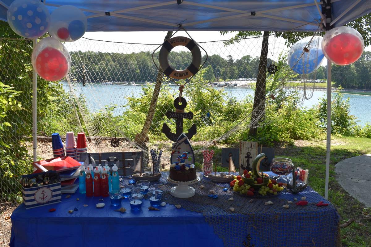 Nautical 2nd Birthday Party - Nautical 
