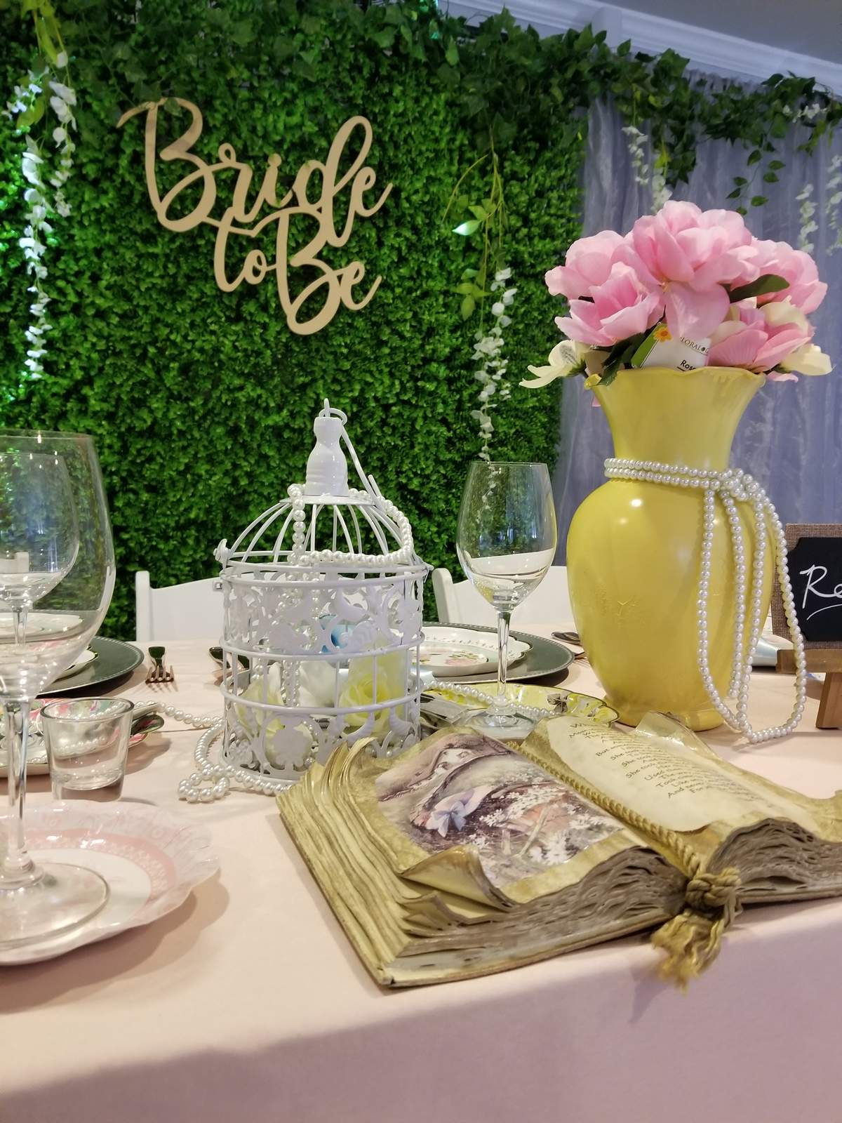 Dominique's RoyalTea Bridal Shower - Tea Party