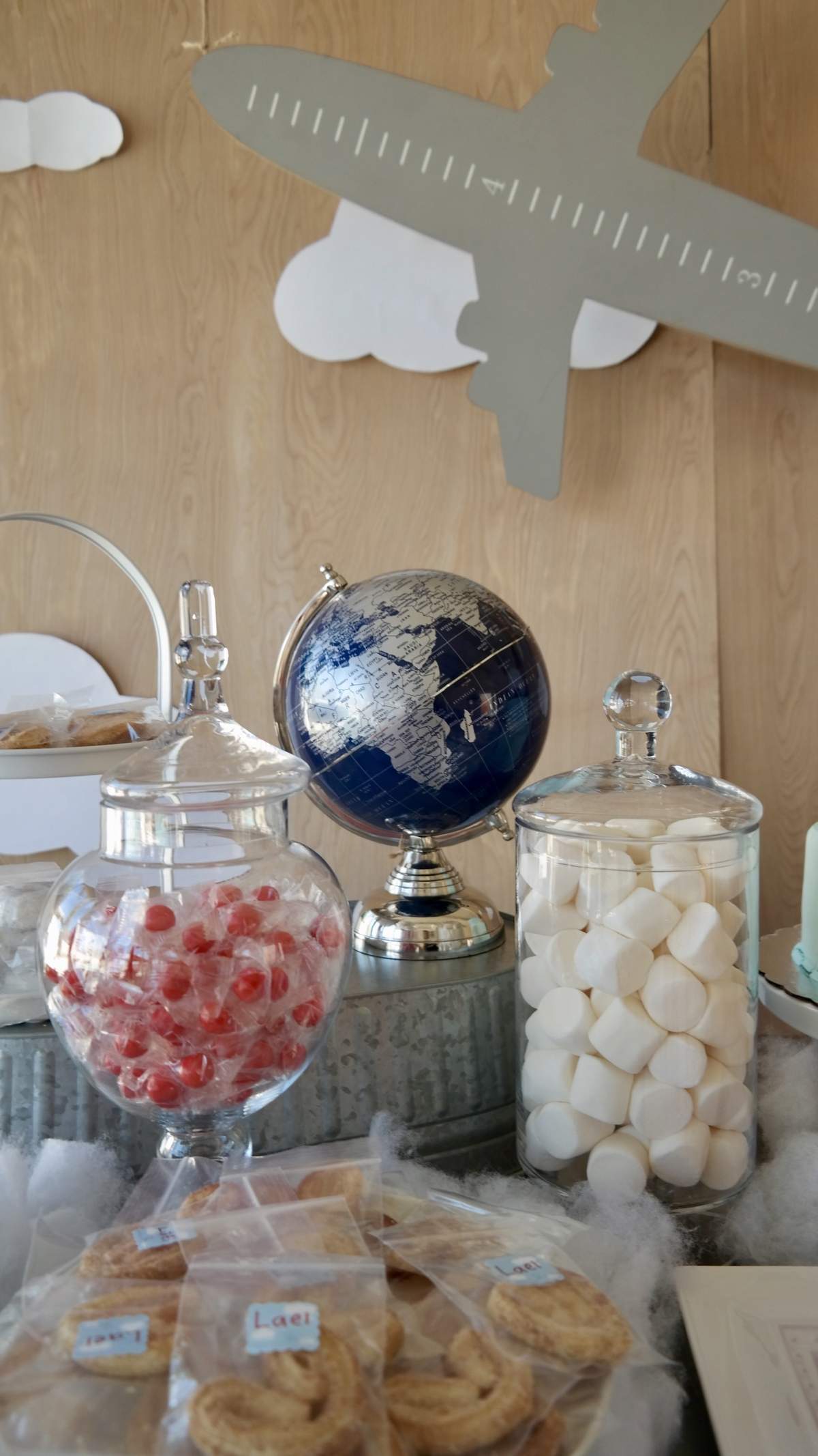 Planes Baby Shower Party Ideas Photo 3 of 23 Catch My Party