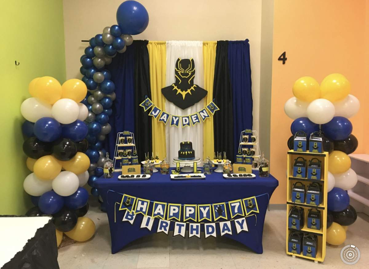 Jayden. Black Panther  Birthday  - Black Panther 