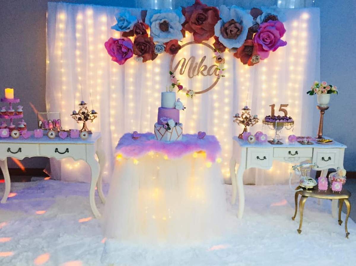 Vintage / Retro Quinceañera Party Ideas Photo 1 of 9 Catch My Party