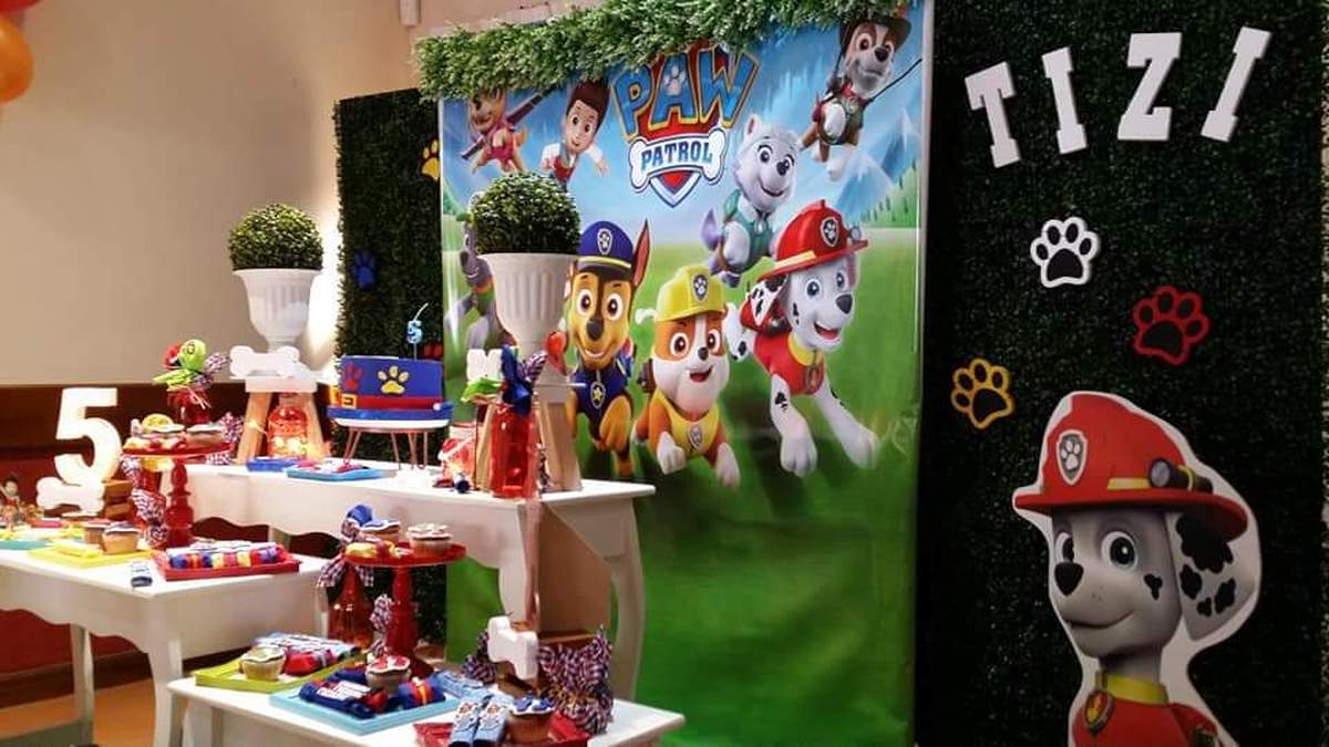 Paw patrol party - Pase Patrol para tizziano