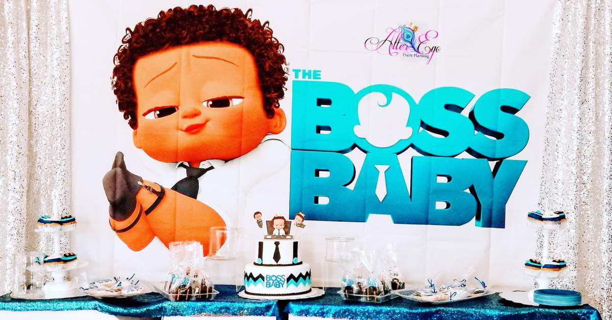 Boss Baby Baby Shower Party Ideas Photo 1 of 13 Catch My Party