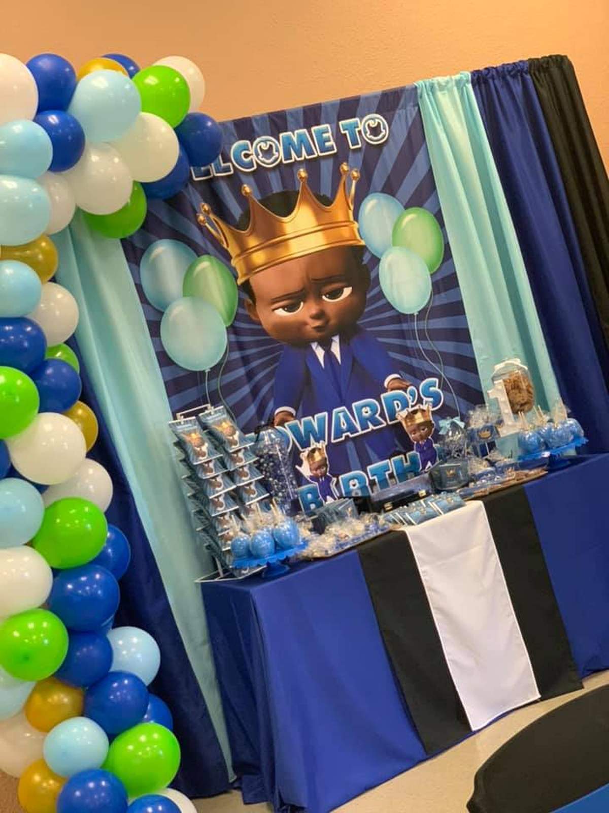 Boss Baby Edward 1st Birthday  - Boss Baby 
