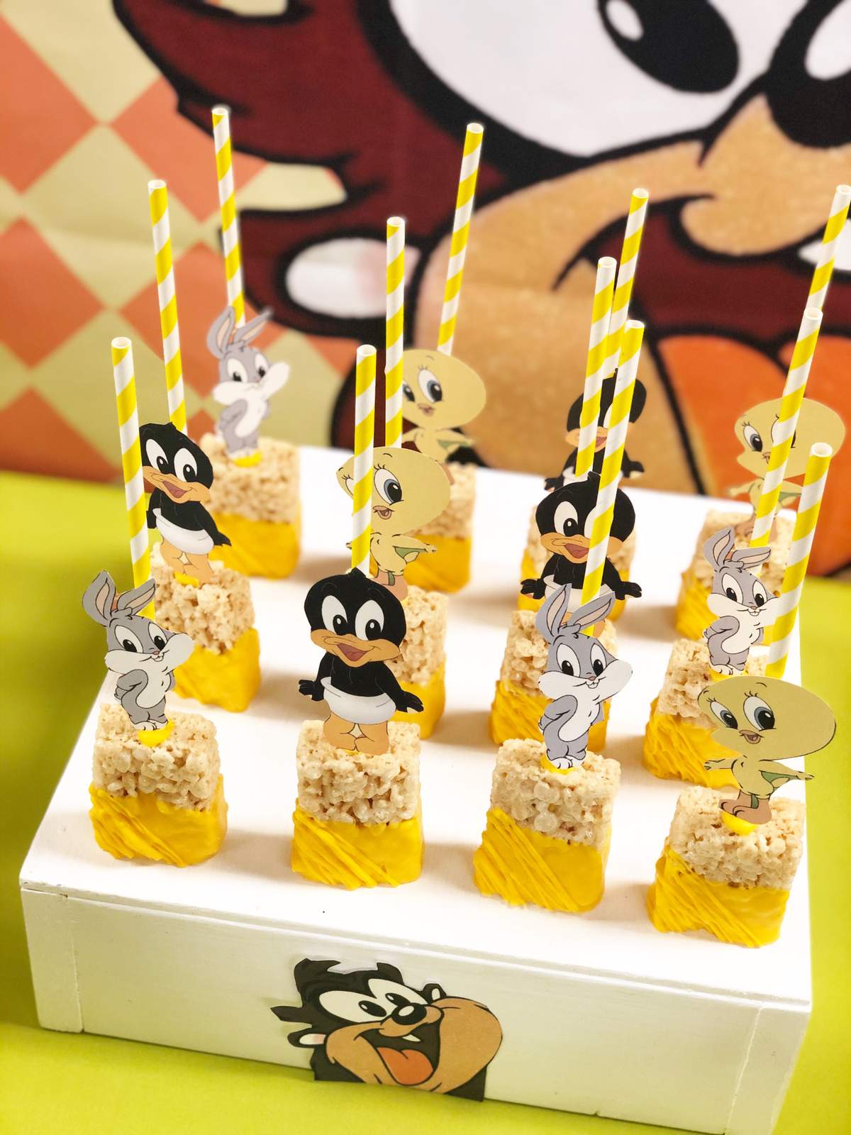 Baby Looney Tunes Baby Shower Party Ideas Photo 8 of 26 Catch My Party