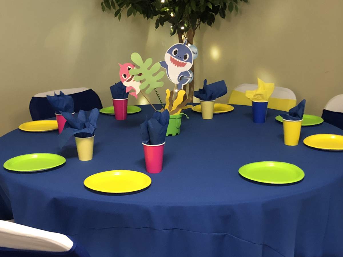 Rahmir 1st birthday party - Baby Shark