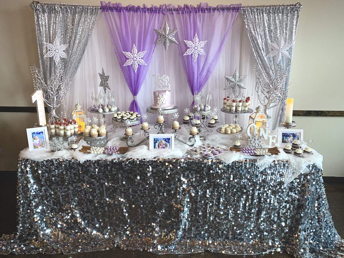 Winter ONEder Land  - 1st Birthday 