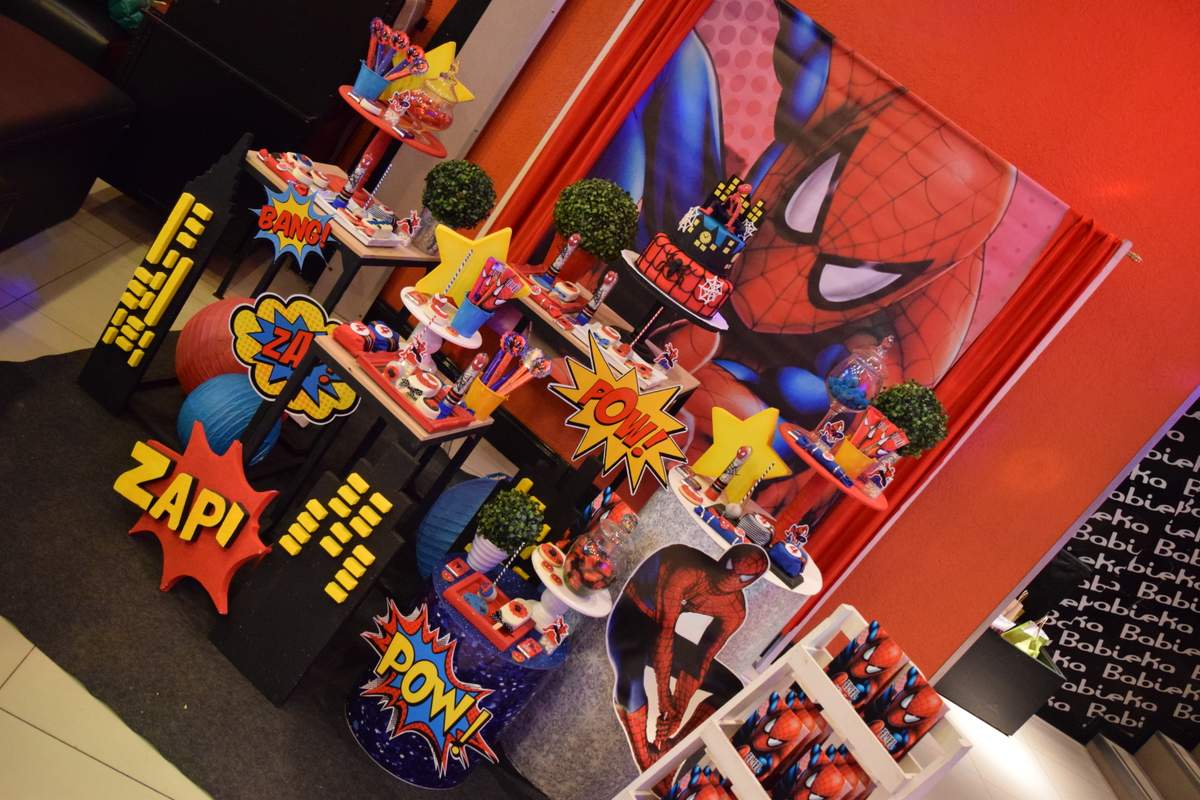 Eliel's Spiderman birthday party - Spiderman