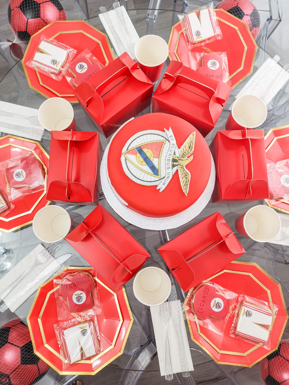 Ricardo s Benfica Party - Football/soccer theme