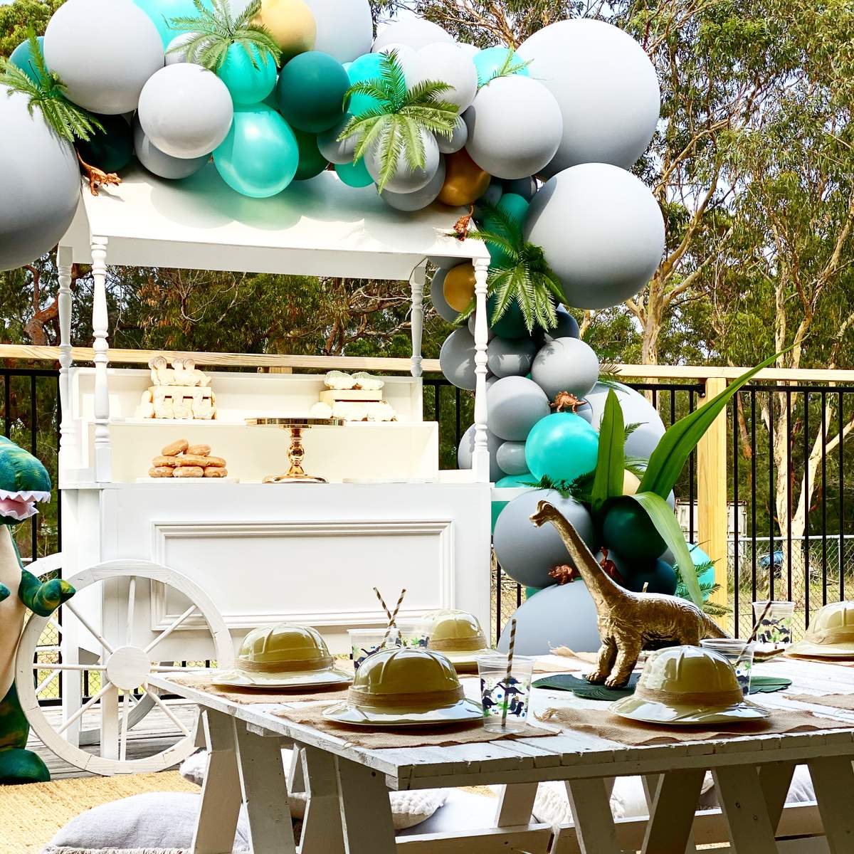 The DInosaur Safari birthday party - Dinosaur Safari
