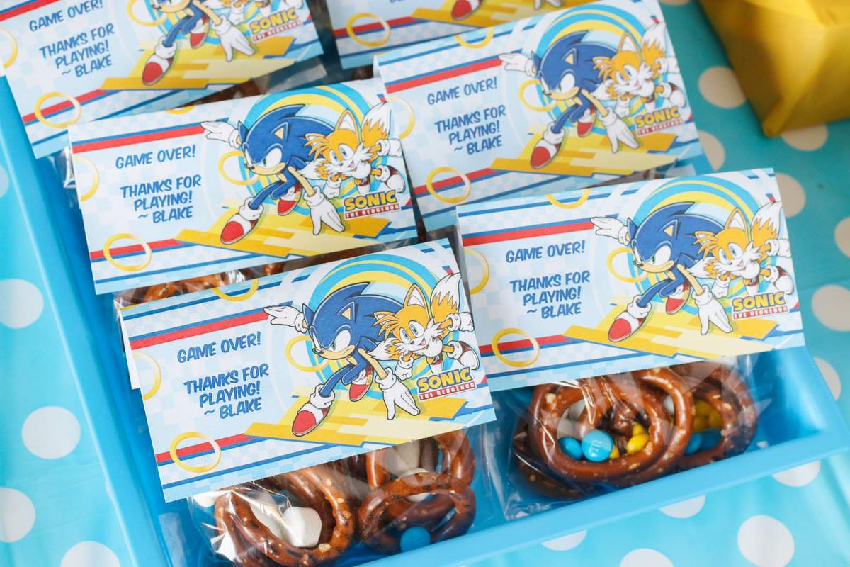 Sonic The Hedgehog Birthday Party Ideas Photo 1 Of 25 Catch My Party Sonic The Hedgehog Birthday Party Ideas Photo 1 Of 25 Catch My Party