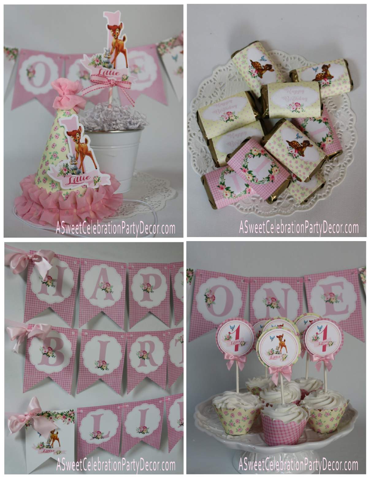 Lillie's 1st Birthday - Bambi