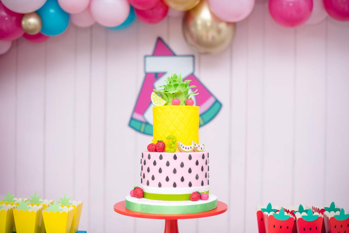 Tutti Frutti Food Truck Birthday Party - Tutti Frutti