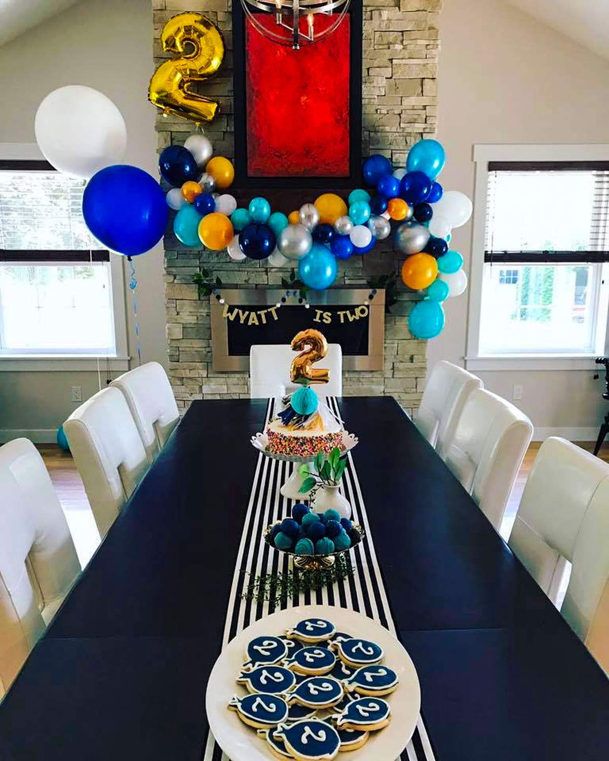 Second Birthday - Modern Balloon Bash 