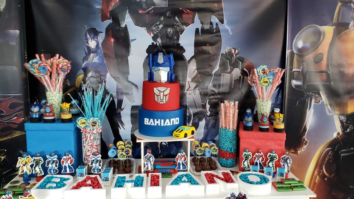 Bahiano cumple #4 - Transformers 