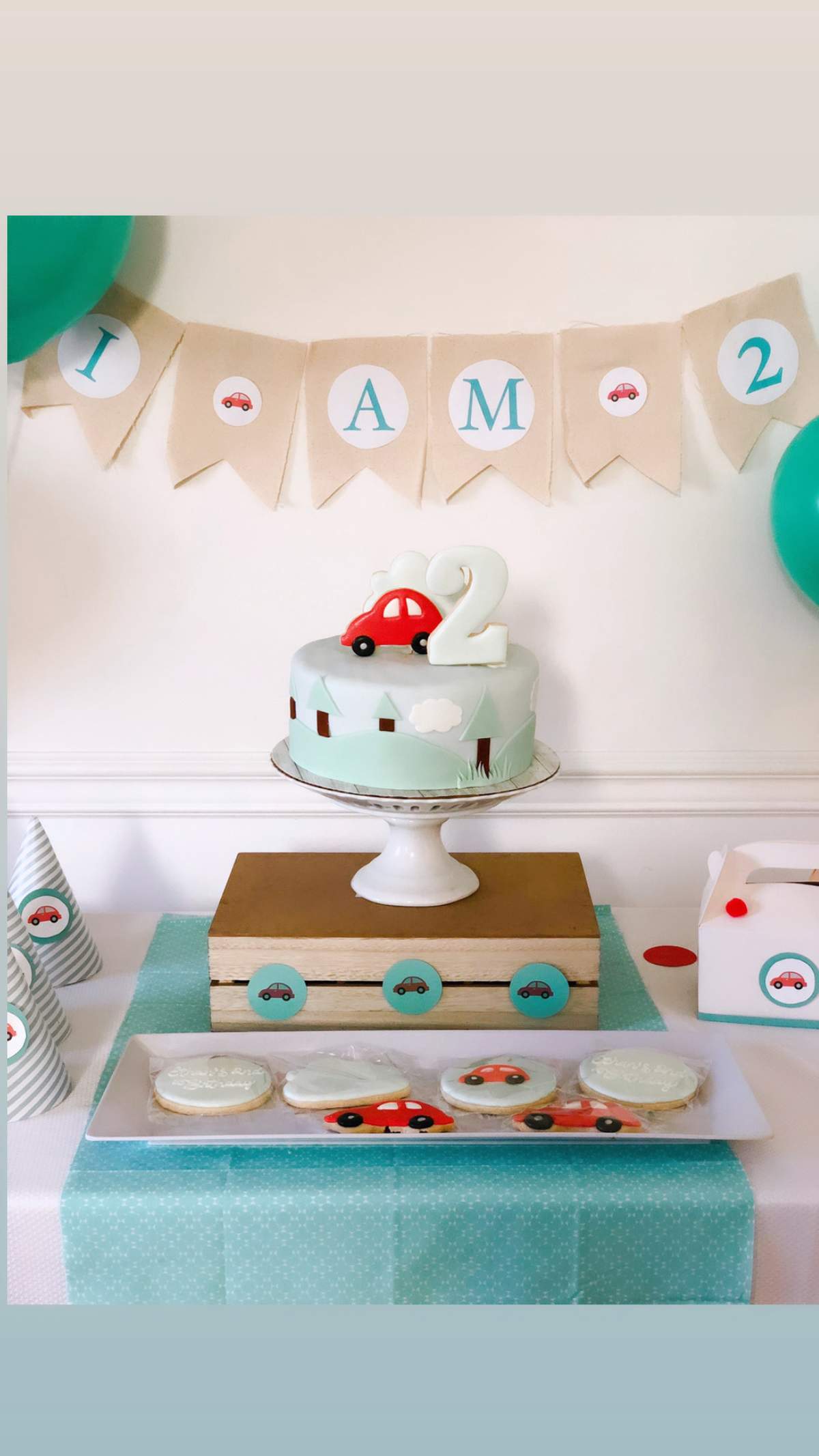 Little Red Car Birthday Party - Little Red Car 