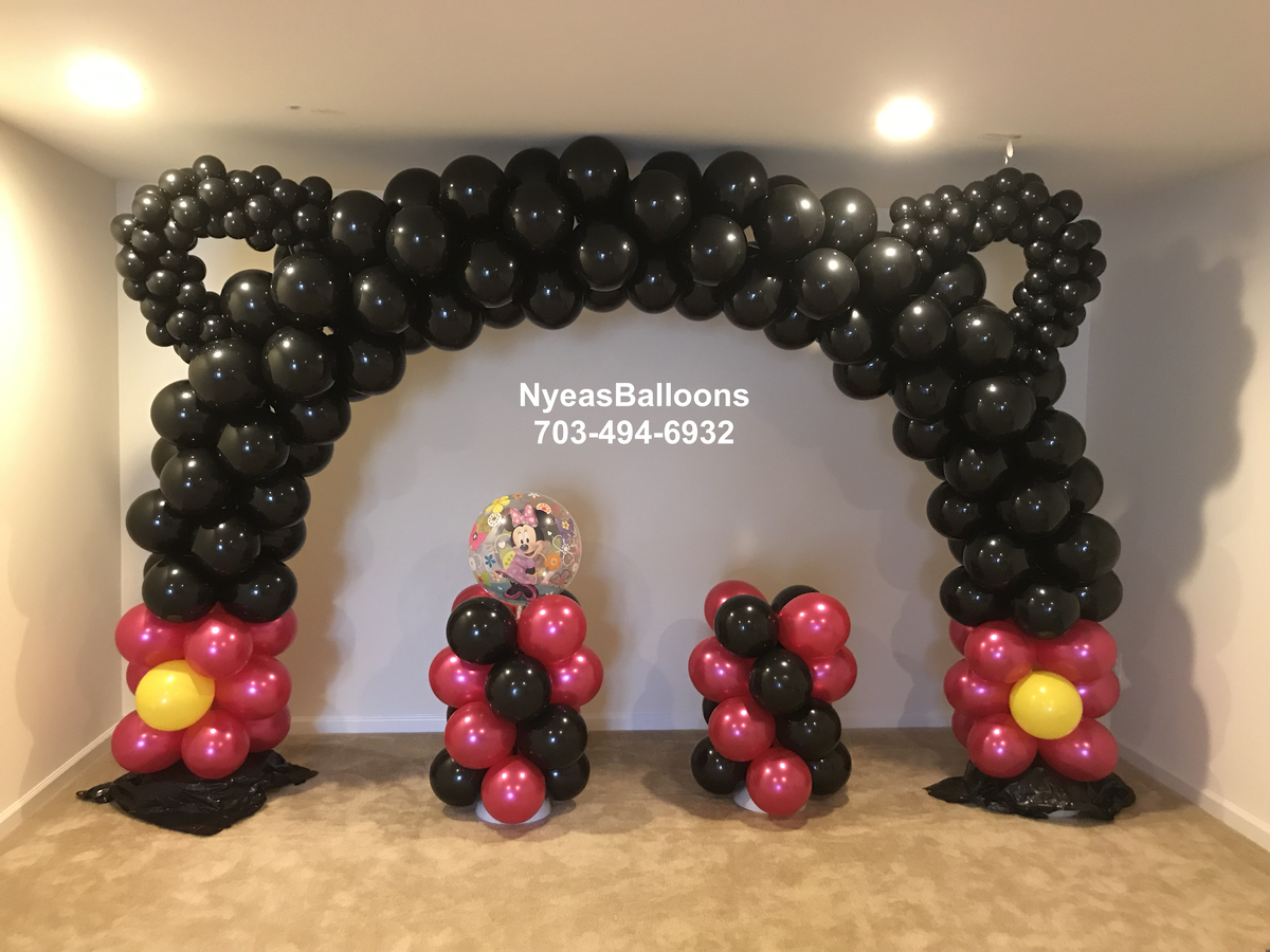 Minnie Mouse 1st  Birthday Party - Minnie
