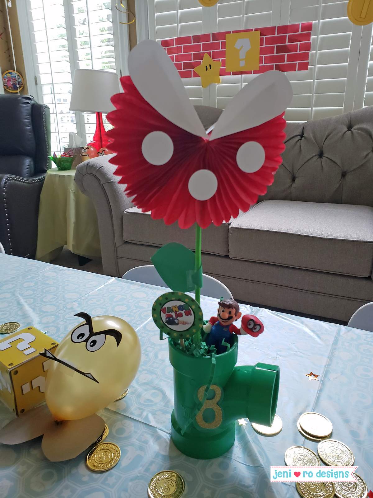 Super Mario Odyssey Birthday Party Ideas Photo 20 of 25 Catch My Party