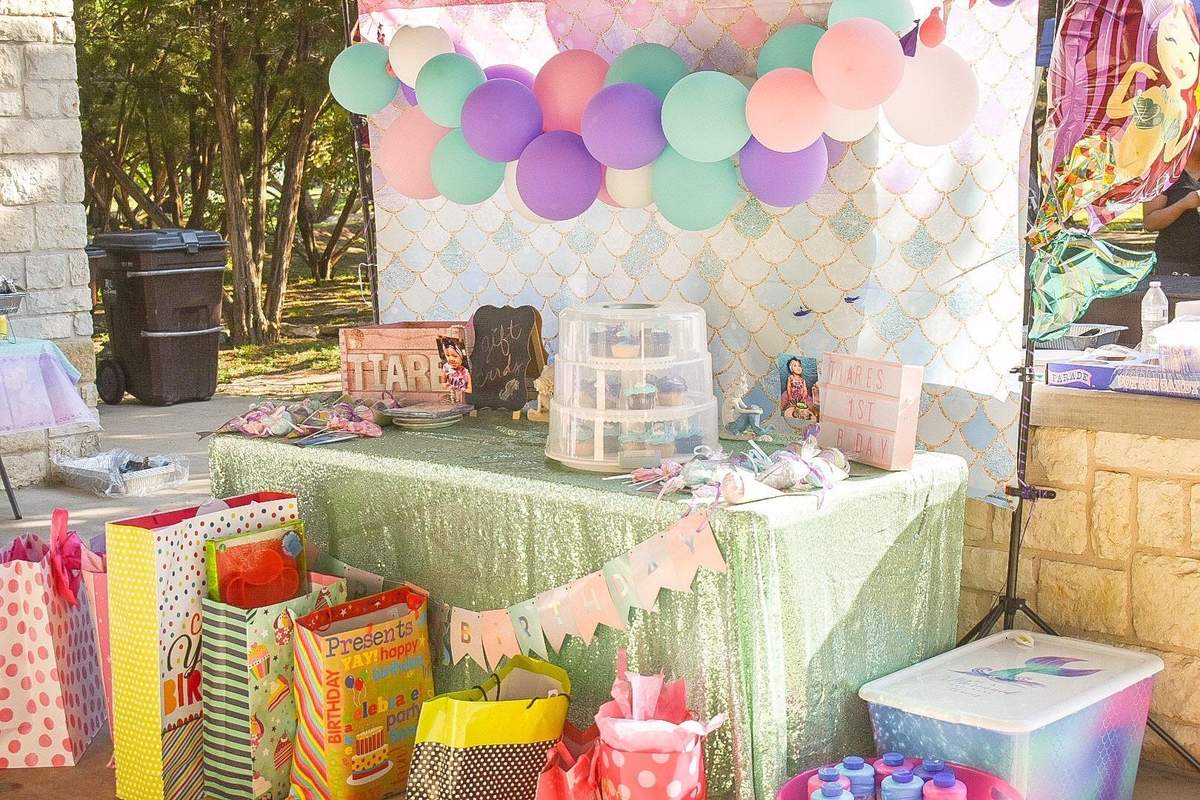 Little Princess Pink Pastel Mermaid Birthday Party - Mermaid