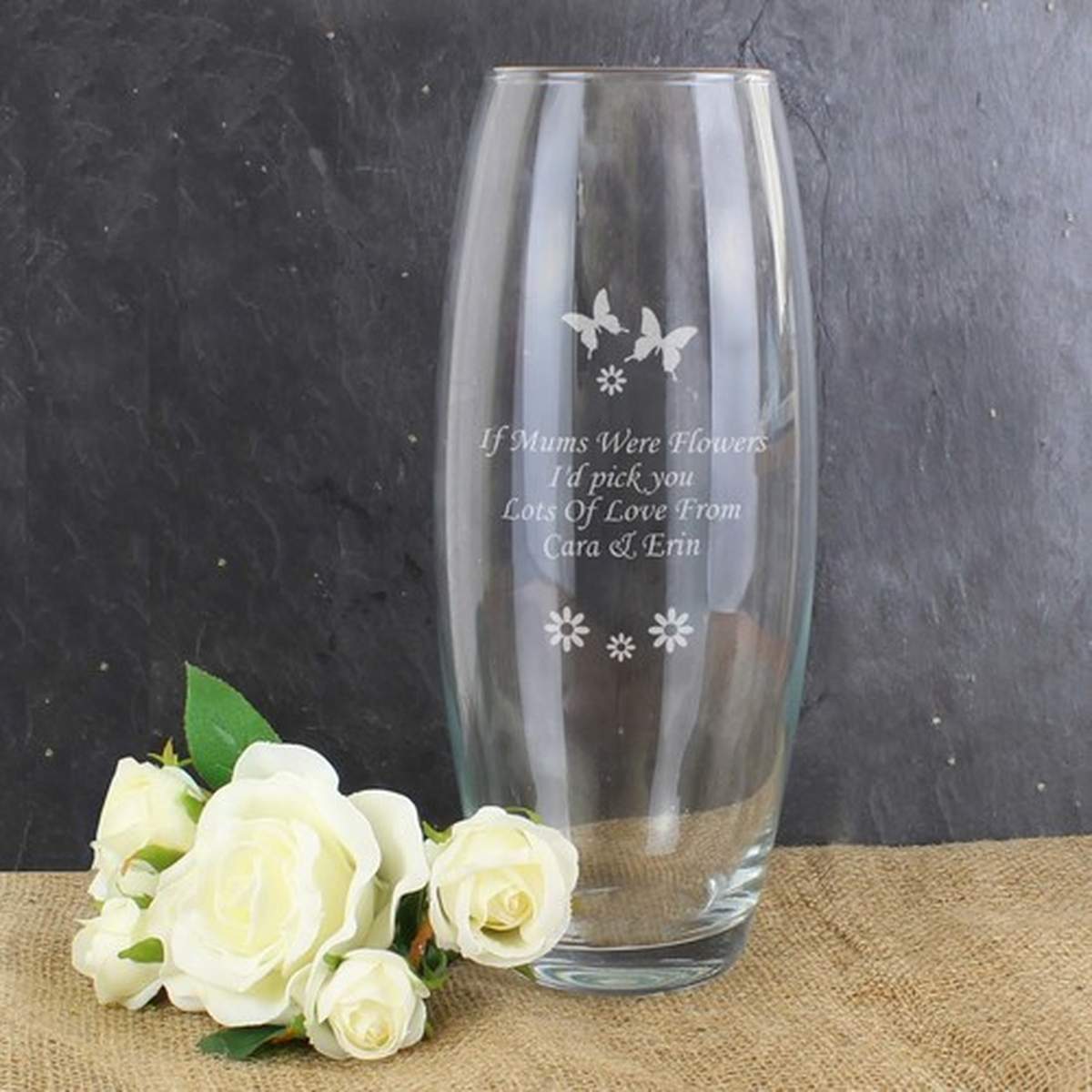 Personalised Vase - "home decor"
