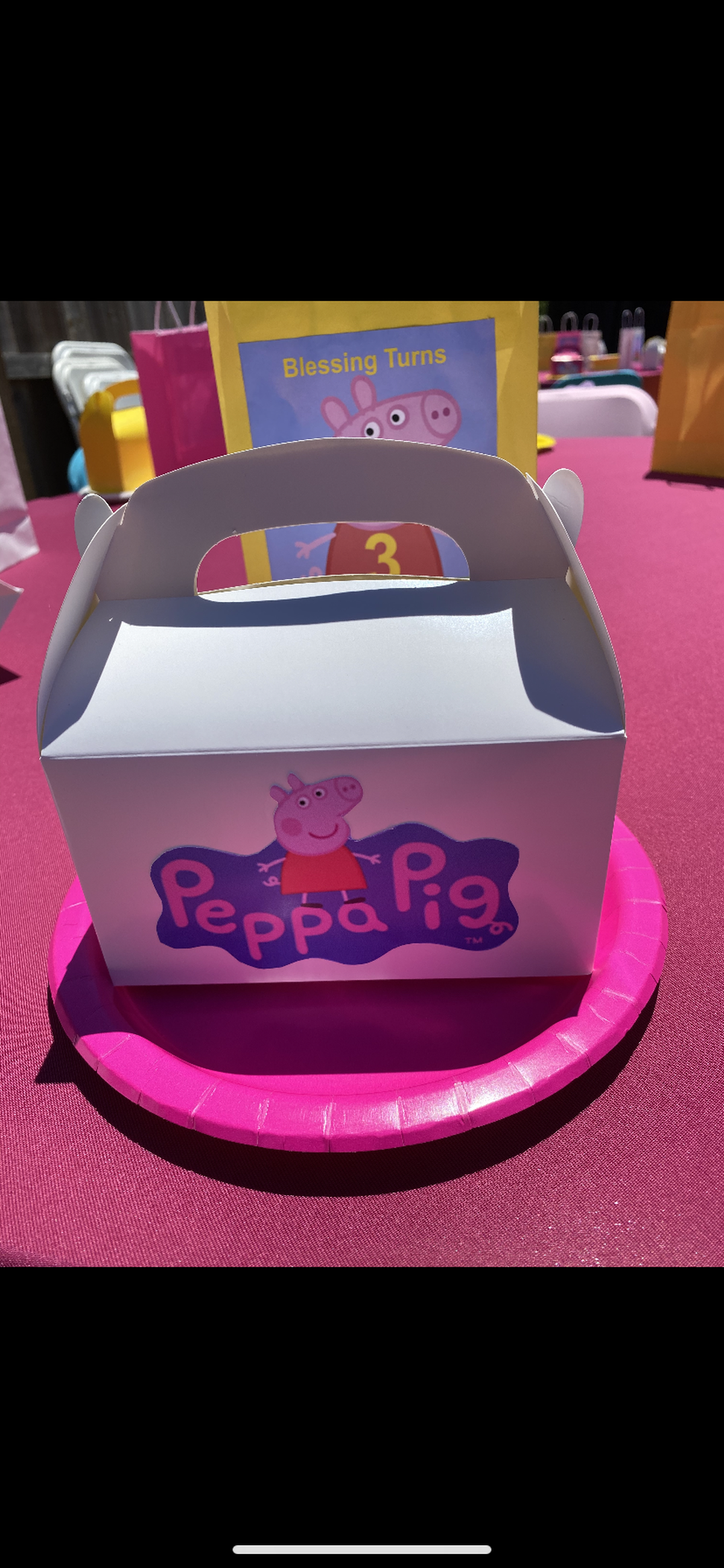 Blessing Turns 3 - Peppa Pig 