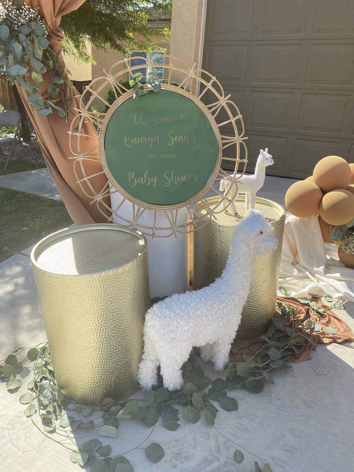 Bohemian Llamas Baby Shower Party Ideas Photo 1 of 12 Catch My Party