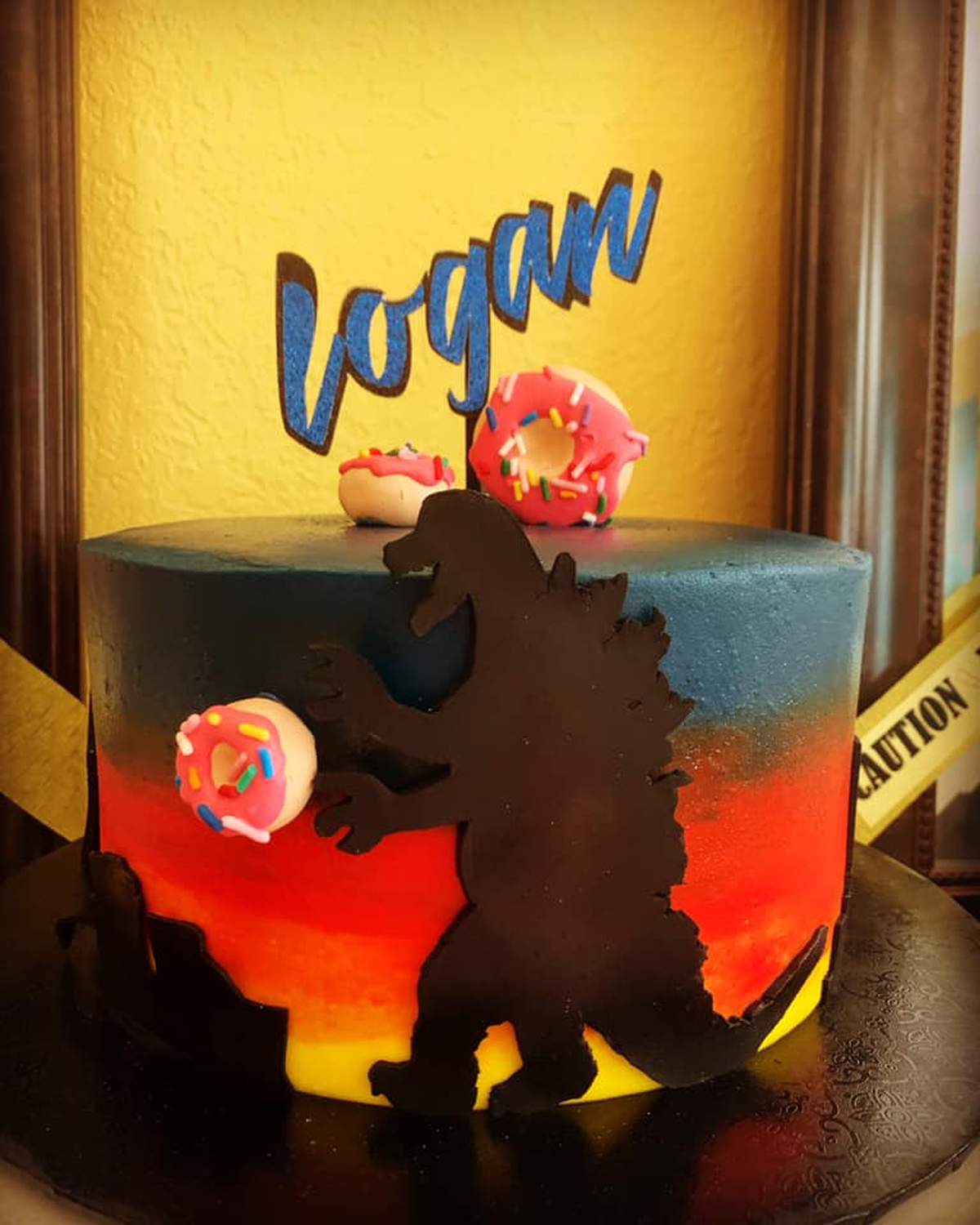 Logan's 11th Birthday Godzilla Quarantine Zone - Godzilla Quarantine Zone