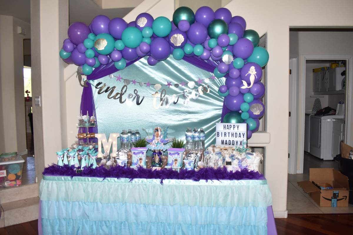 Mermaid Theme Party | Under the Sea Party - Mermaid 