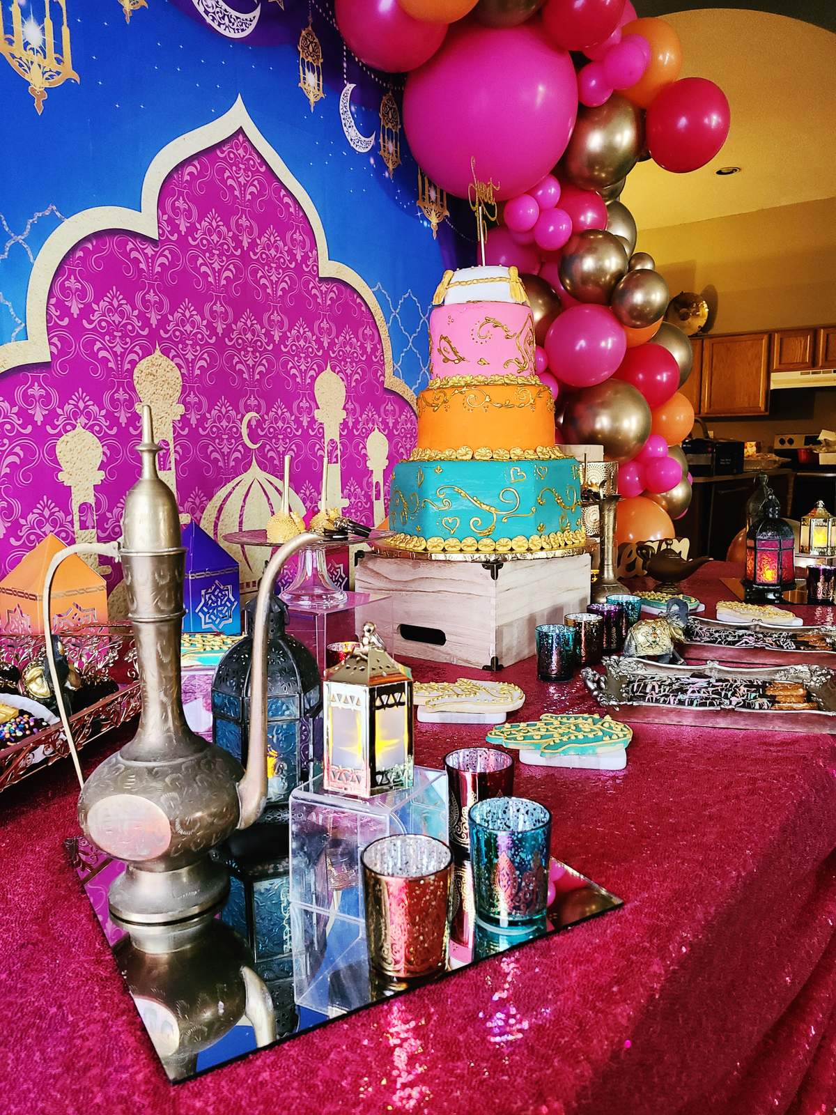 Arabian Nights Birthday Party Ideas Photo 1 of 10 Catch My Party