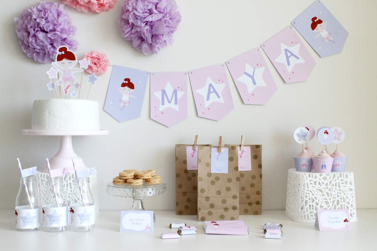 Ballerina Birthday Party - Ballerina