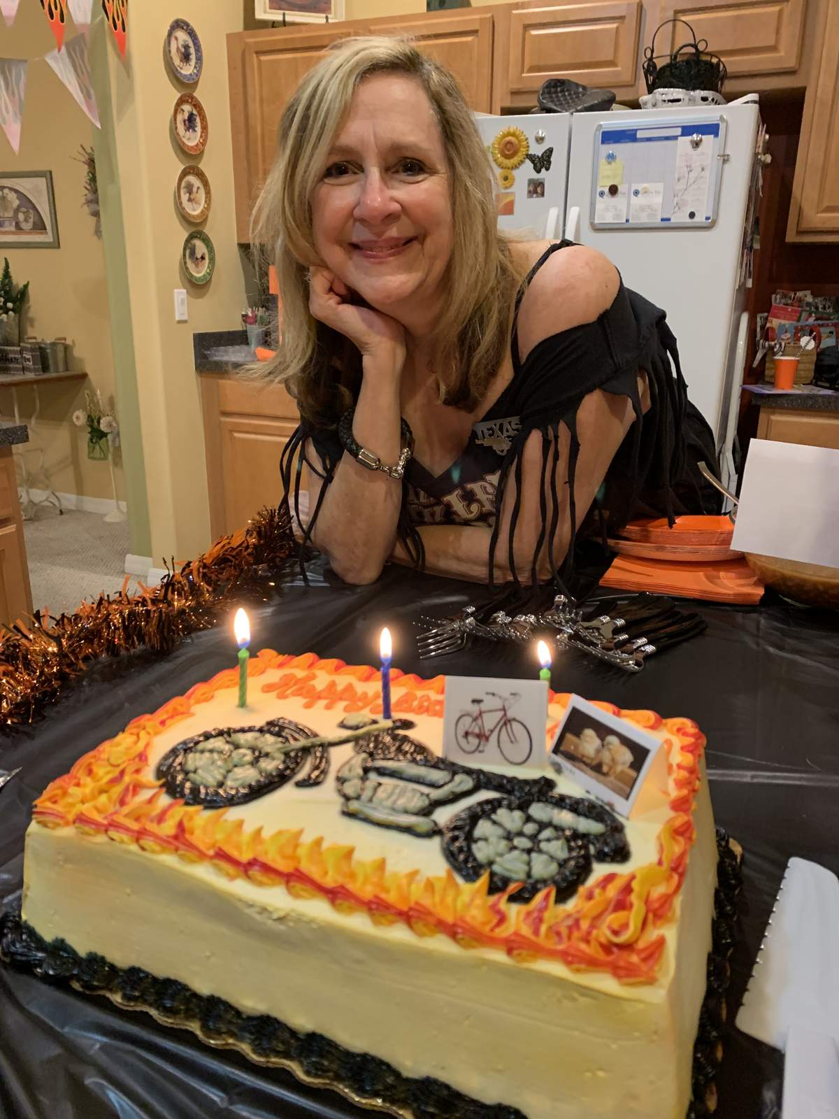Beth's Biker Chick Birthday Party  - Motorcycles