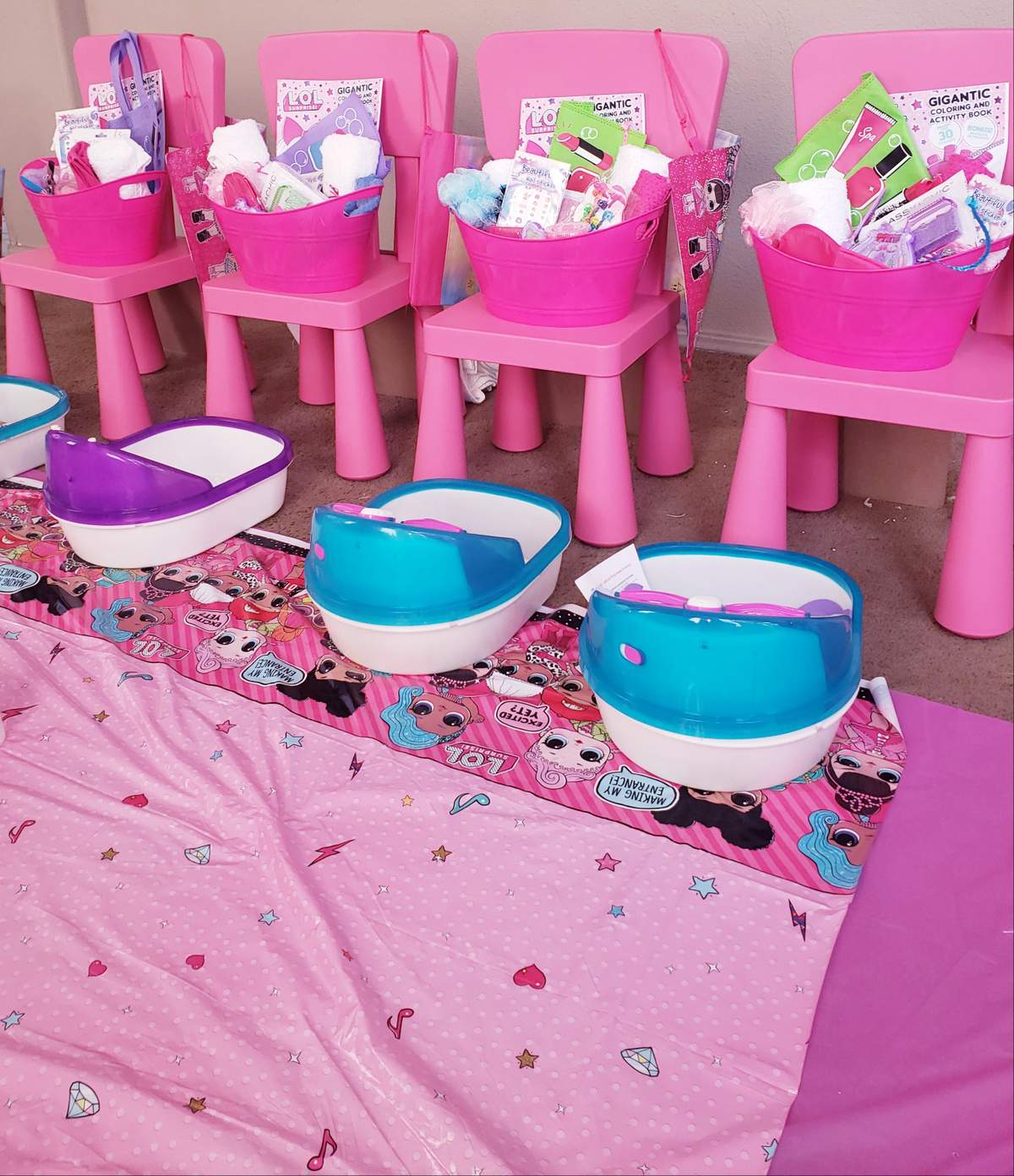 Aleahs spa party  - Spa Party