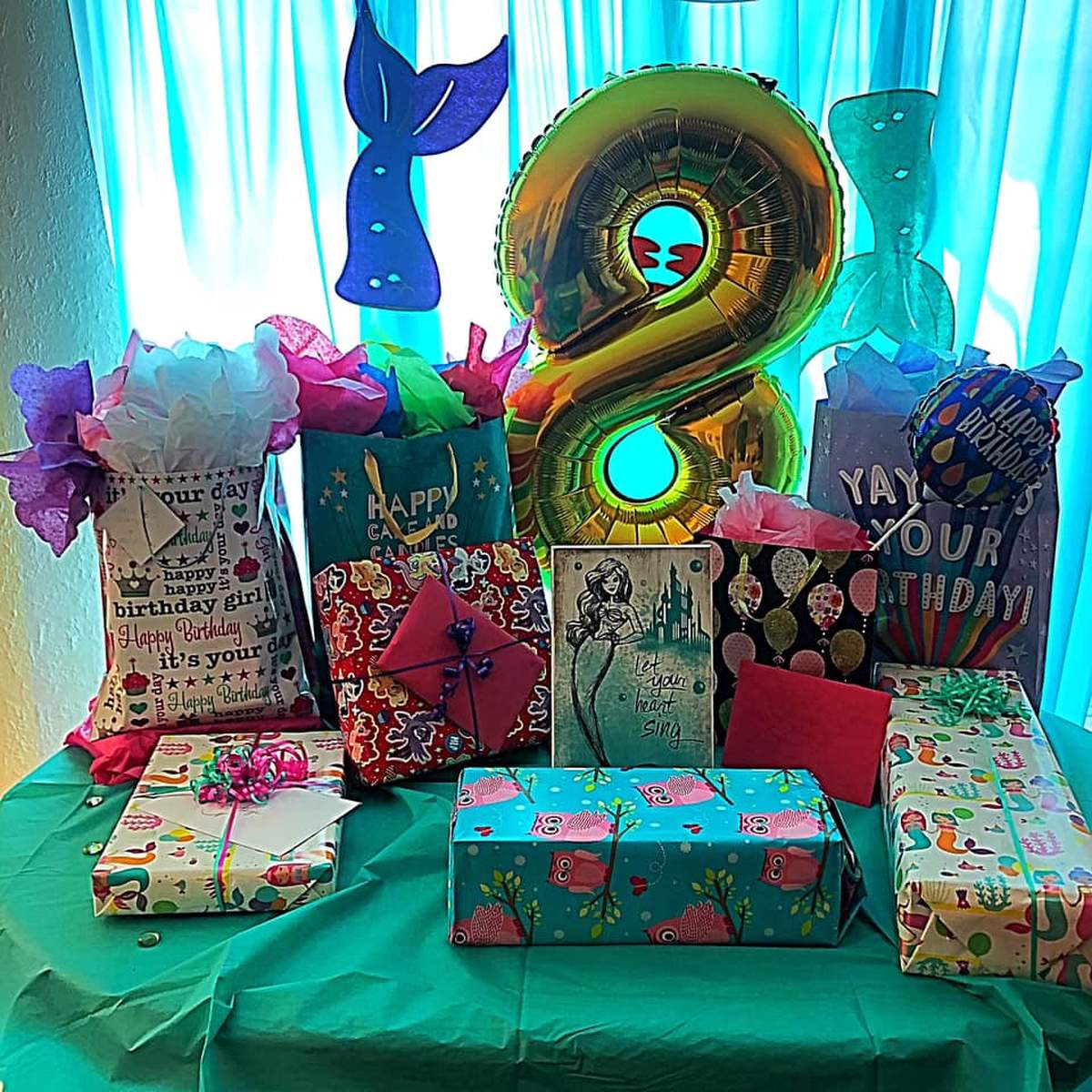 Paige's 8th Birthday | Mermaid - Mermaid