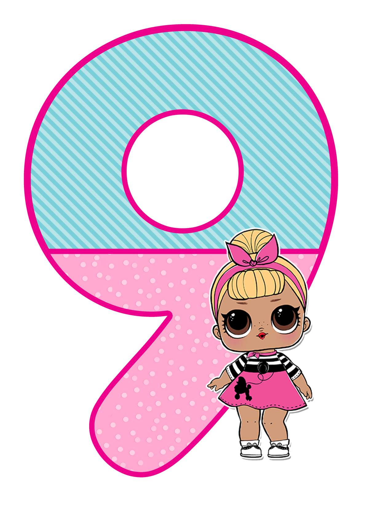 Juju’s 9th birthday  - L.O.L SURPRISE 