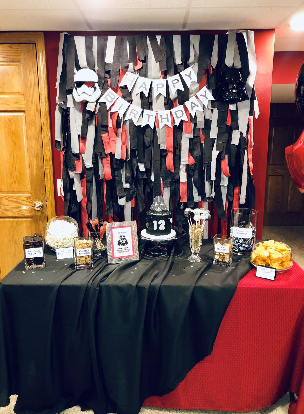 Star Wars Darth Vader and Storm Troopers / Birthday “Gracie’s Star