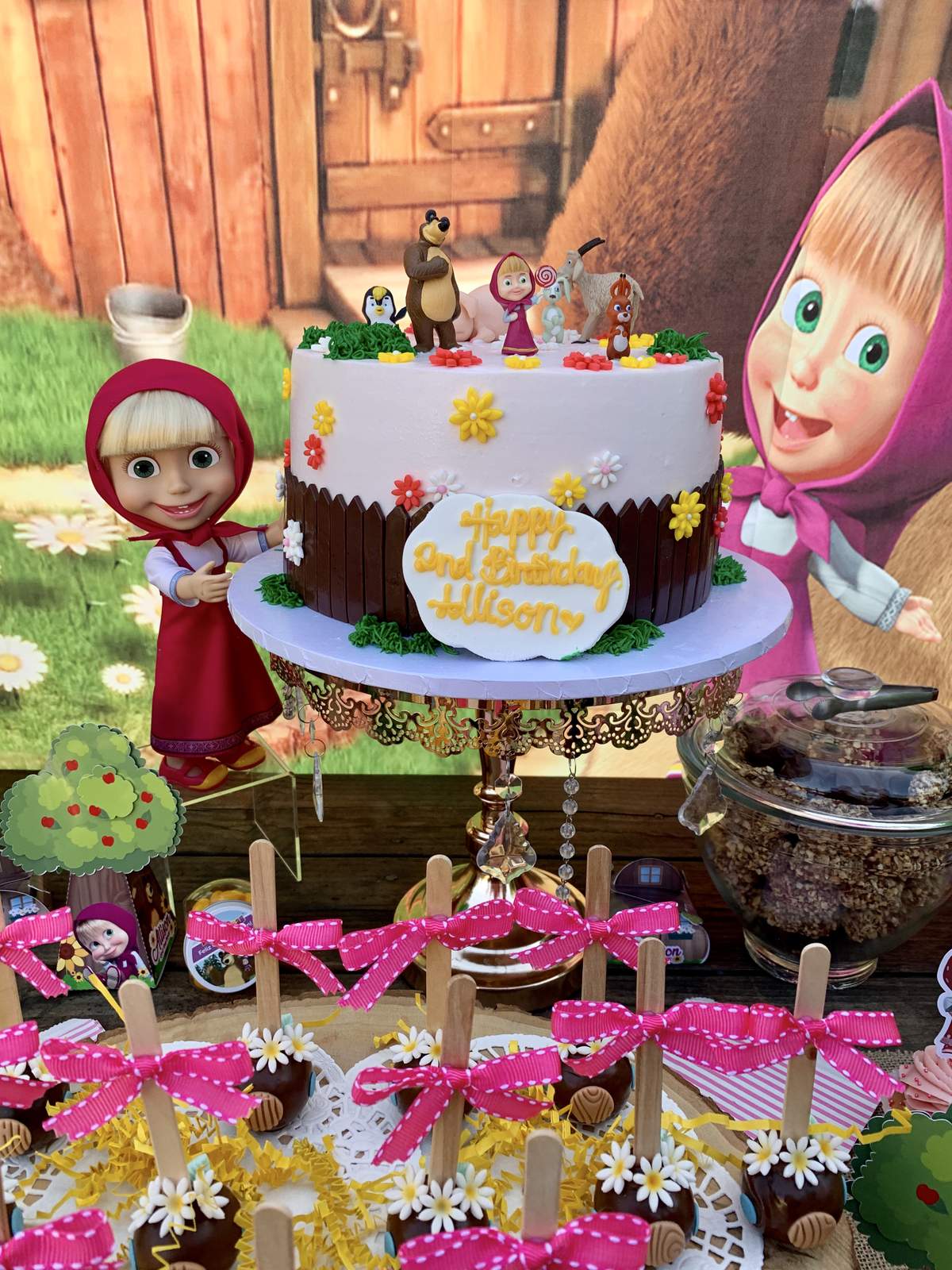 Masha And The Bear Birthday Party Ideas Photo 19 Of 24 Catch My Party Masha And The Bear Birthday Party Ideas Photo 19 Of 24 Catch My Party