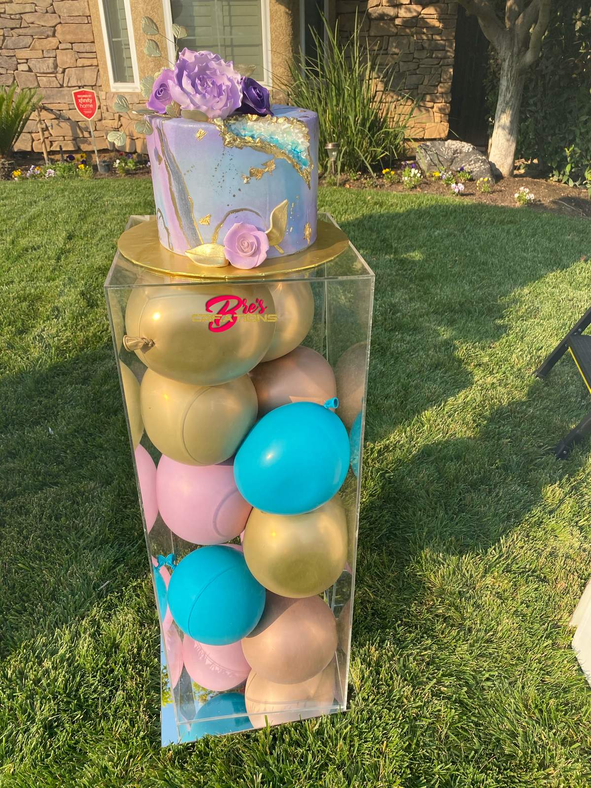 70th Drive By Birthday  - 70th Geode 