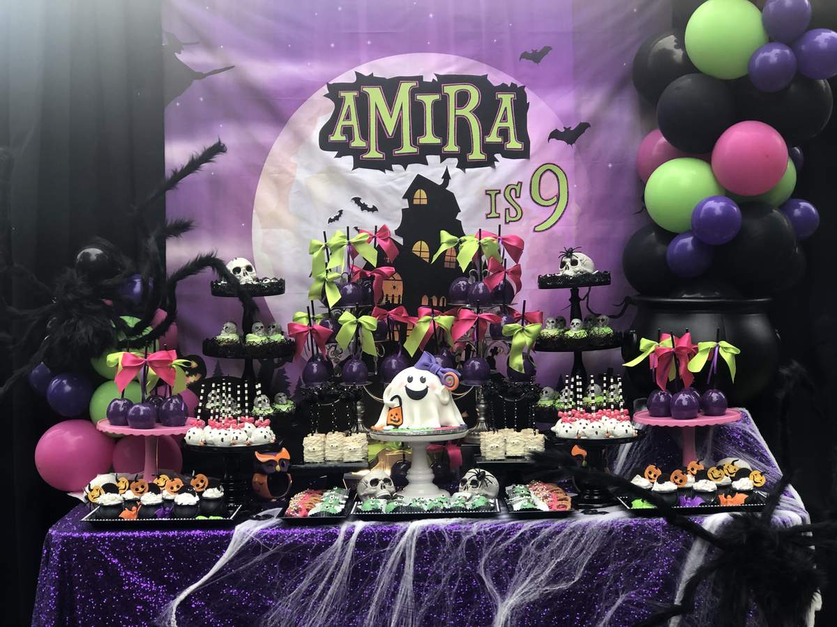 A Spooktacular 9th Birthday - Halloween 
