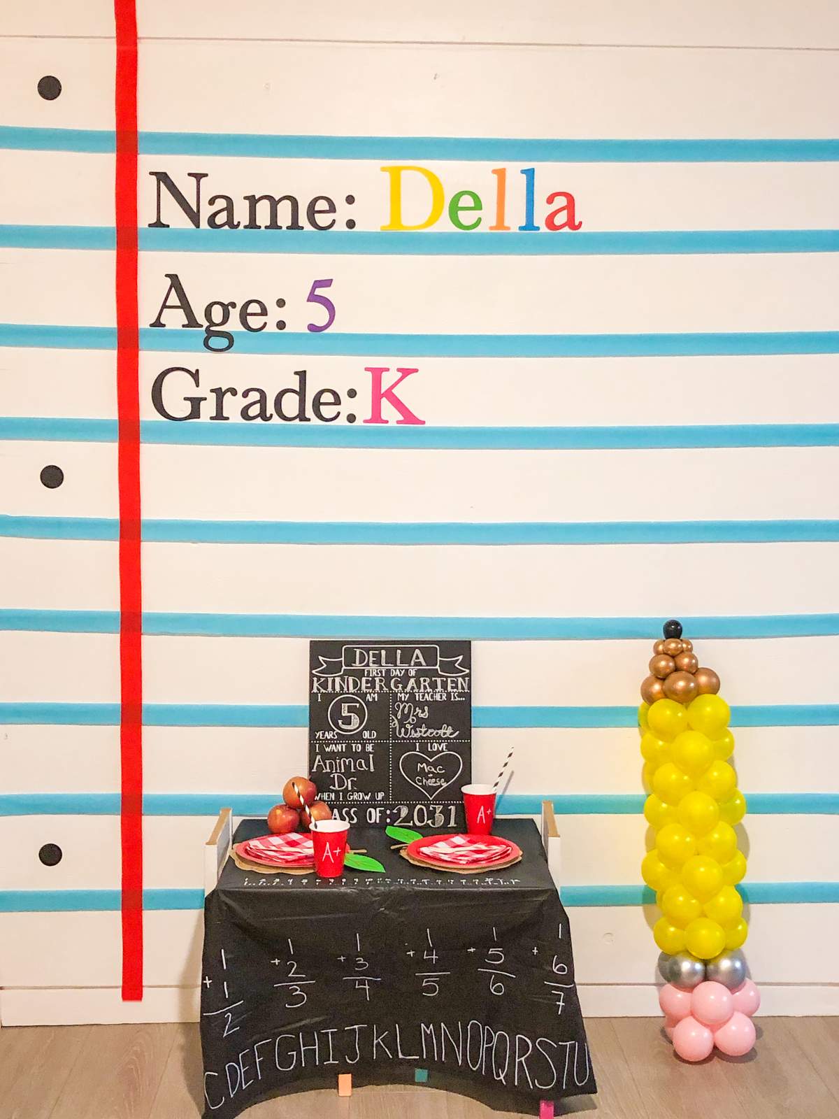 Della's First Day Of School - Back to School