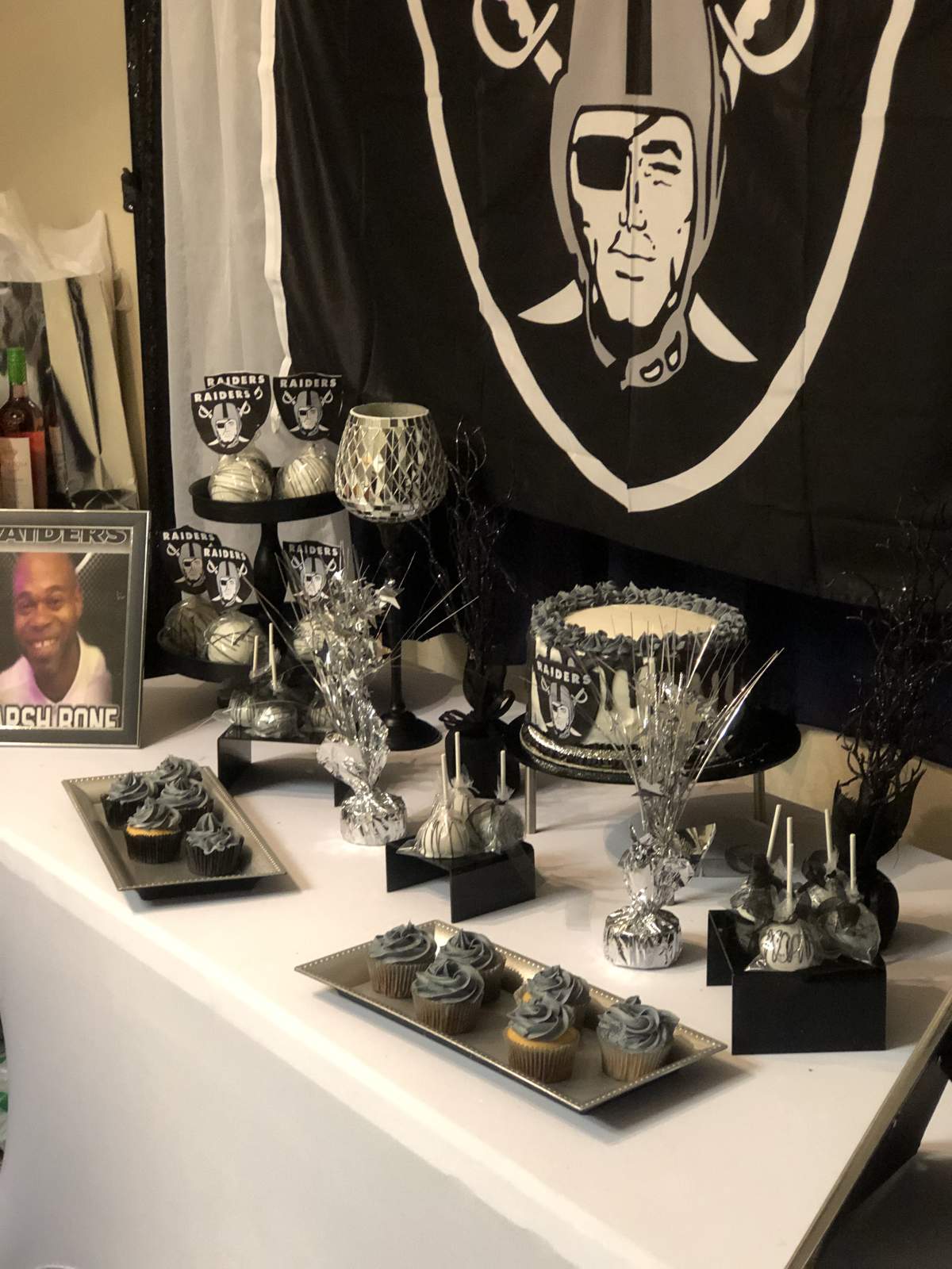 Raiders Birthday Party Ideas Photo 3 of 7 Catch My Party