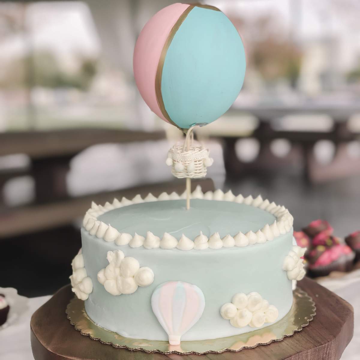 Nora's First Birthday - Hot Air Balloons