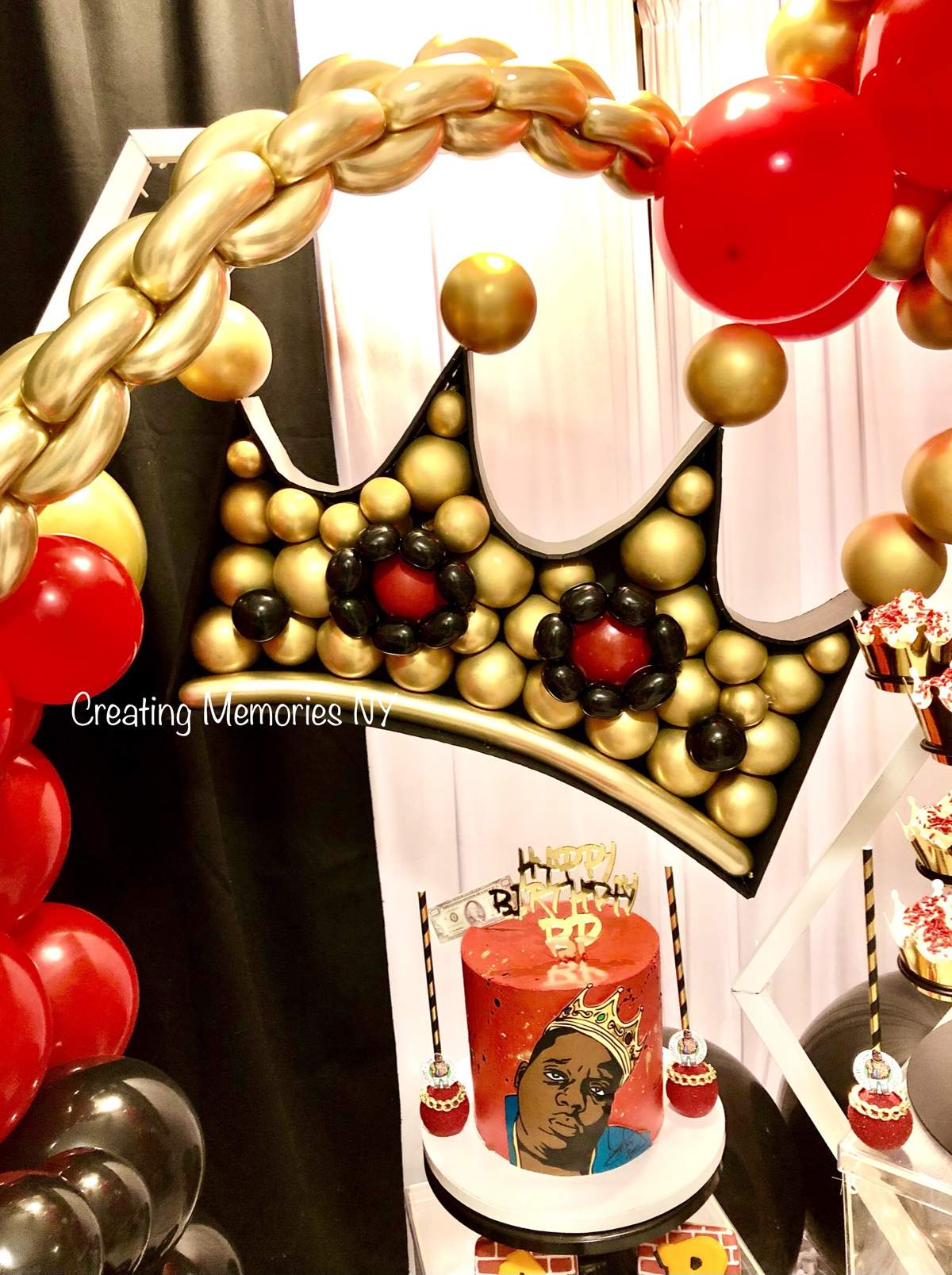 Biggie Smalls Birthday Party Ideas Photo 2 of 21 Catch My Party