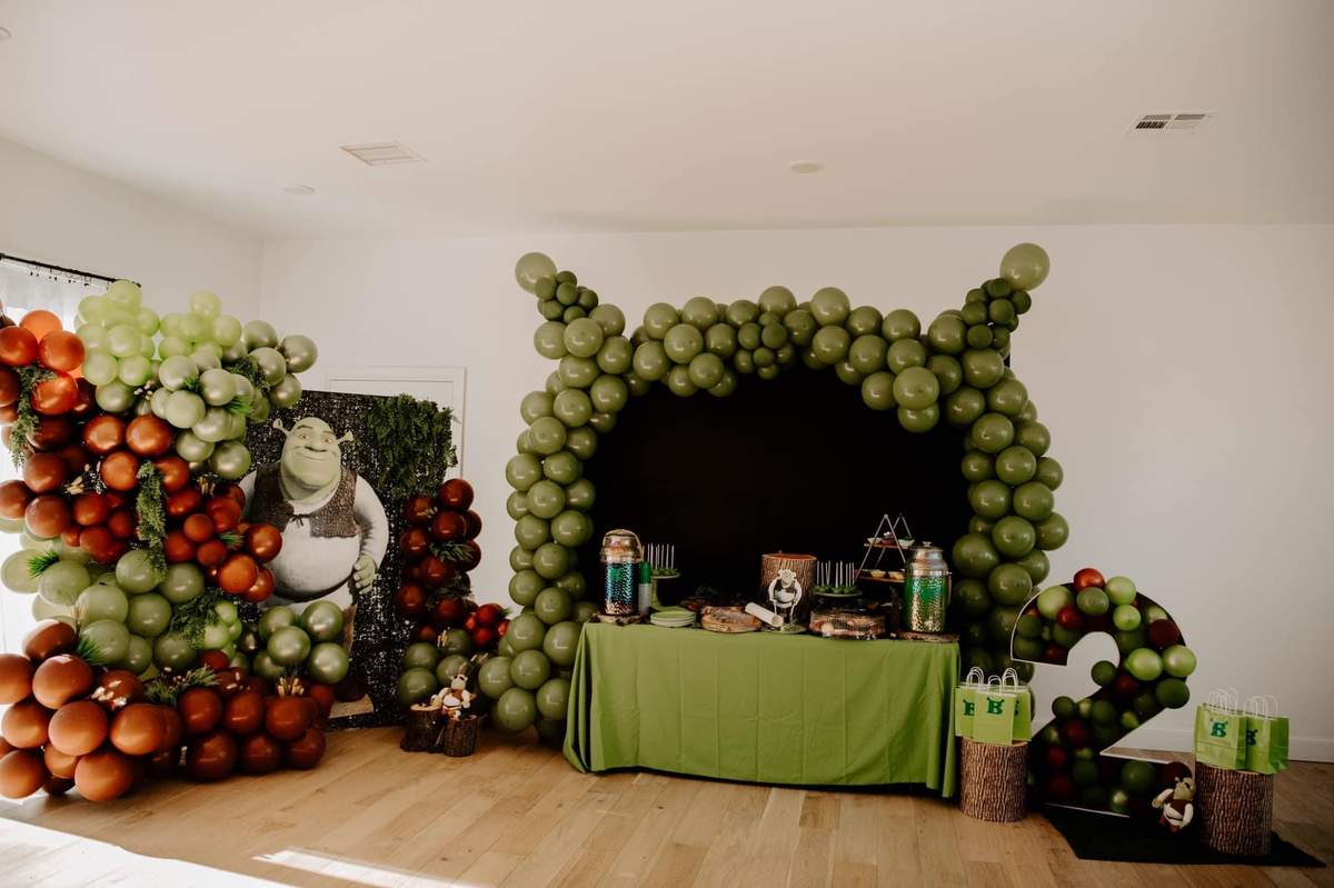 Shrek Birthday Party Ideas Photo 14 Of 18 Catch My Party Shrek Birthday Party Ideas Photo 14 Of 18 Catch My Party