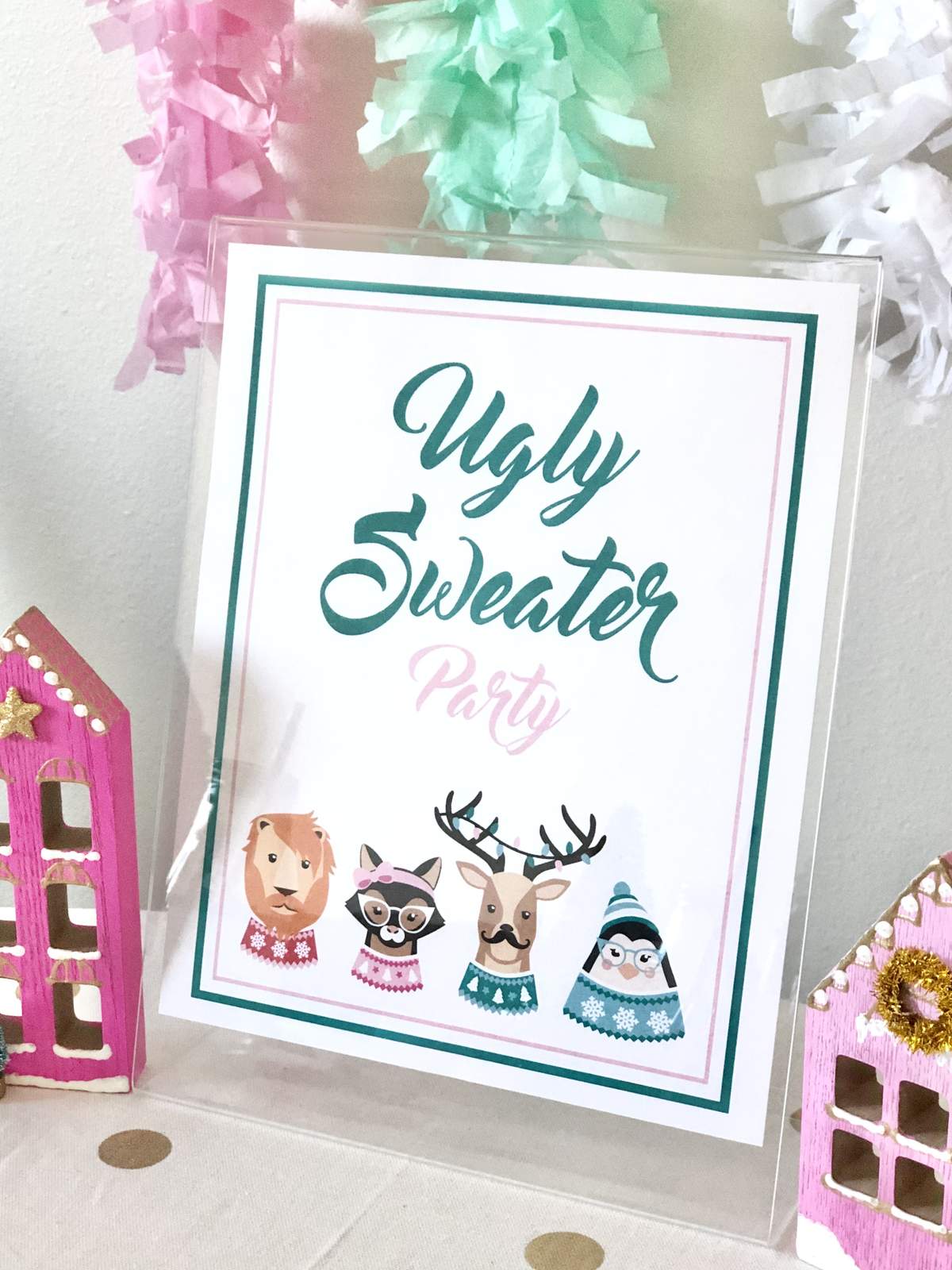 Ugly Sweater Party - Animals