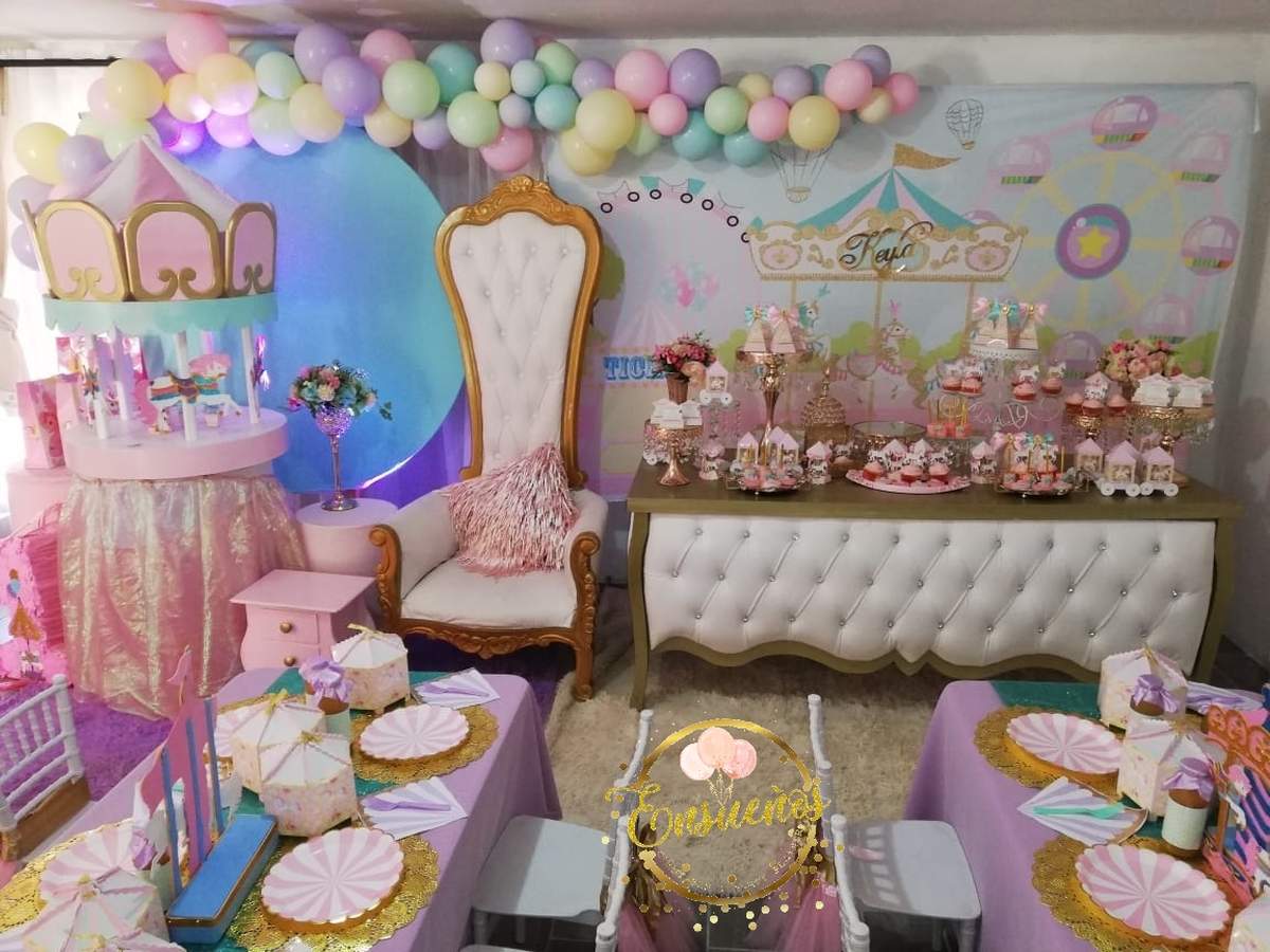 Carousel birthday party  - Carrusel 